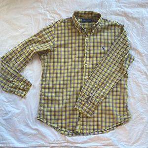Mens Large Polo Ralph Lauren Button up
